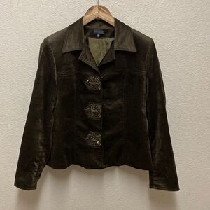 Juliana Collezione Velvet Jacket Size 10